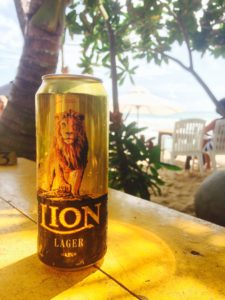 Sri Lankan beer, tasty and refreshing