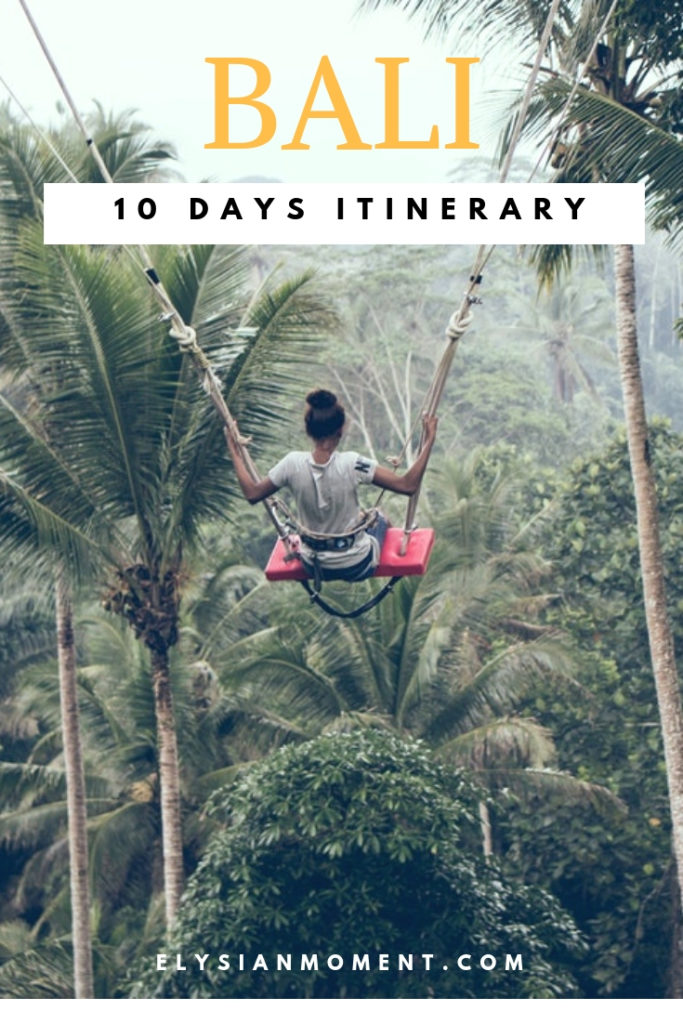 10 days in Bali