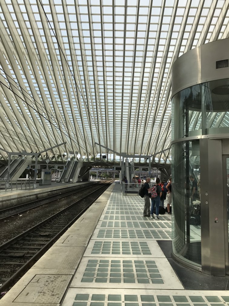 Liege-Guillemins Station, Belgium