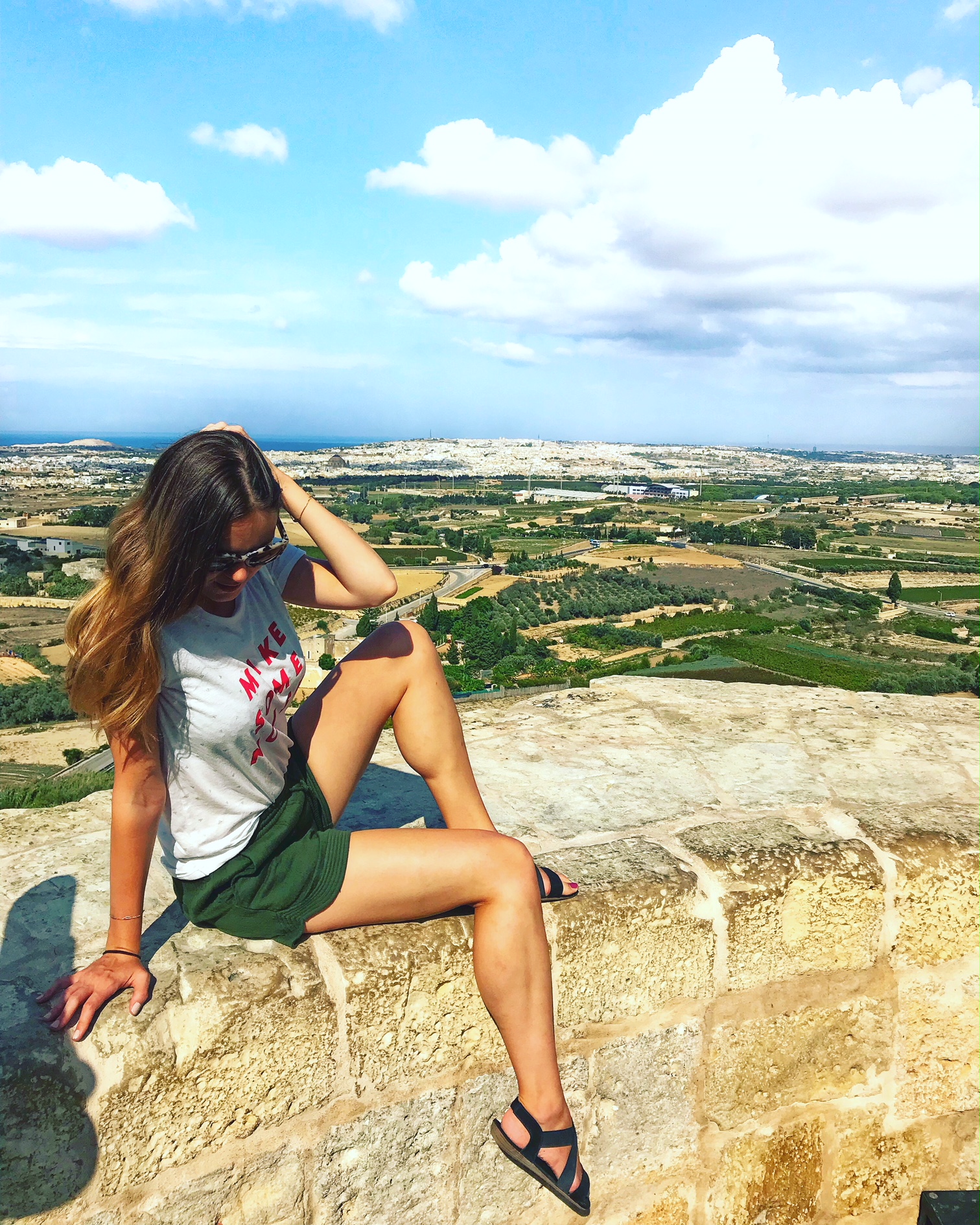 The View from the Top of Mdina, Malta