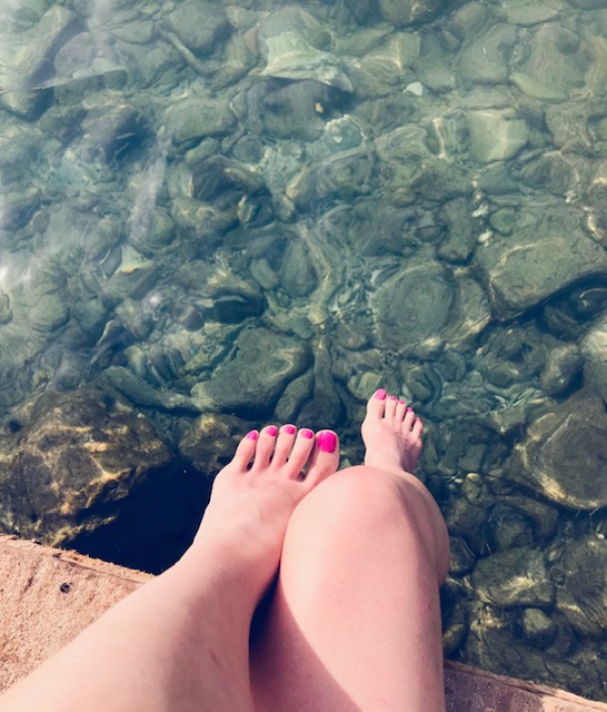 Pedicure at Natural Blends Estheticks, Kokomo Beach, Curacao