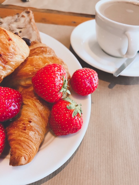 Breakfast at Wu Wei Hotel, Belgium