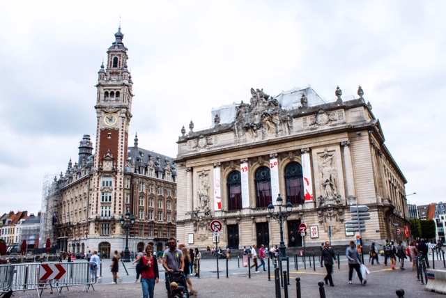 The Place du Théâtre, Lille