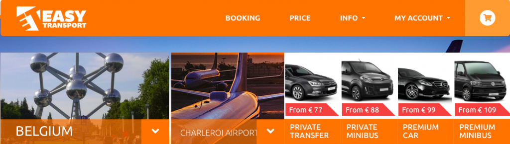 How to book airport transfer with easy transport