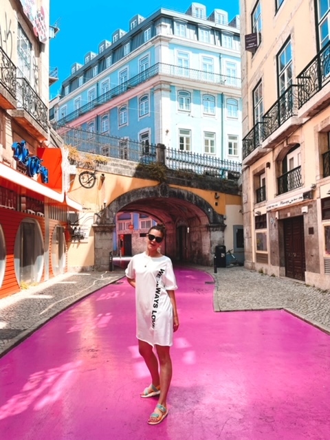 Pink Street, Lisbon