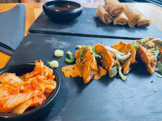 Gyoza at Ronin, Oostende, Belgium