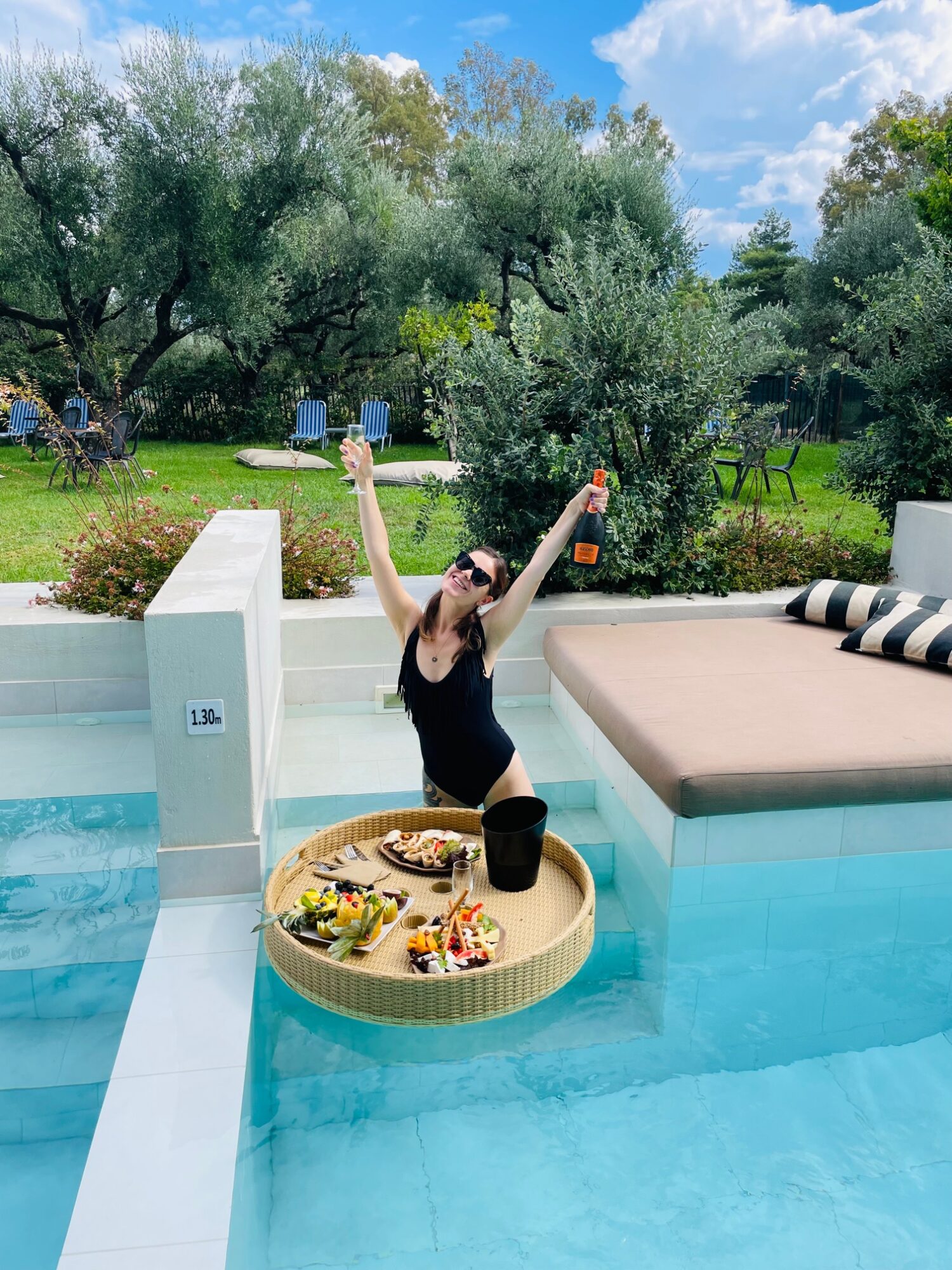 Floating Lunch at Castelli Hotel, Zakynthos