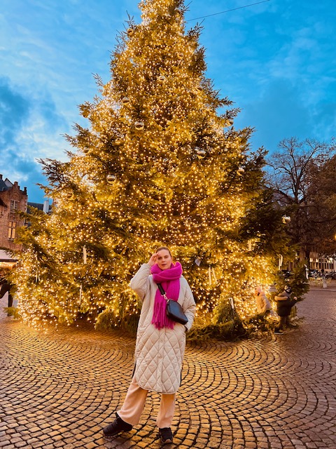 Christmas in Bruges, Belgium