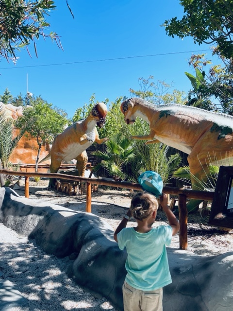 Dinosauria Park in Crete, Greece