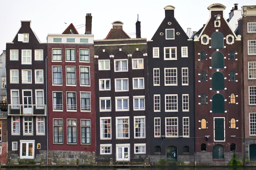 Amsterdam dancing houses