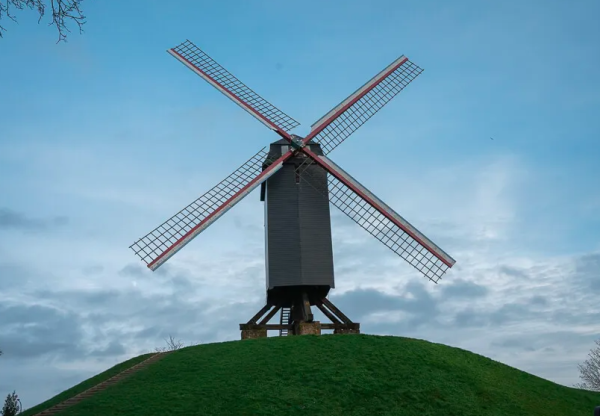 Windmills, Bruges