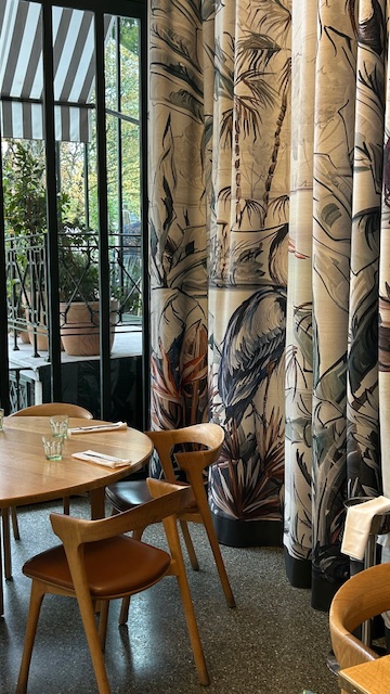 Lunch at Le Kiosque des Bastions, Geneva, Switzerland
