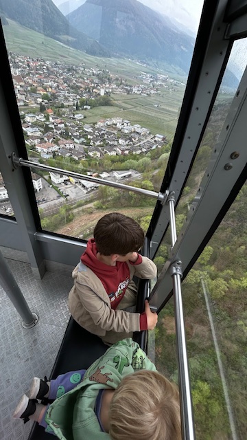 St. Martin / Latsch cable car